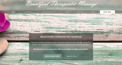 Desktop Screenshot of brantfordmassage.com