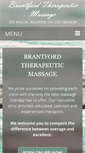 Mobile Screenshot of brantfordmassage.com